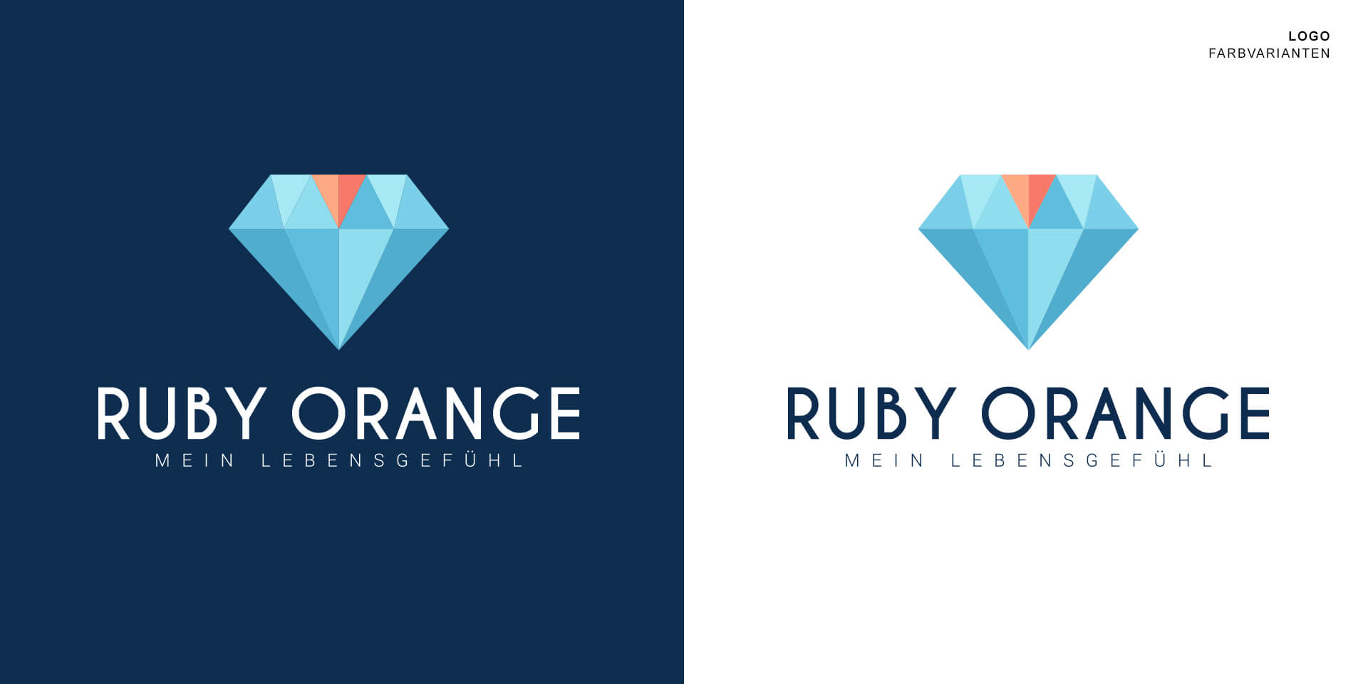 OUTFLUENCER | RUBY ORANGE | Logodesign